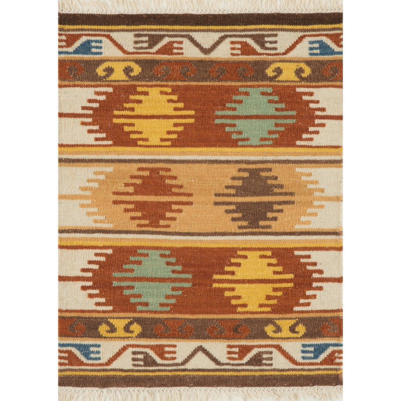 Clemente Wool and Cotton Indoor Rug, Runner 2' x 3'