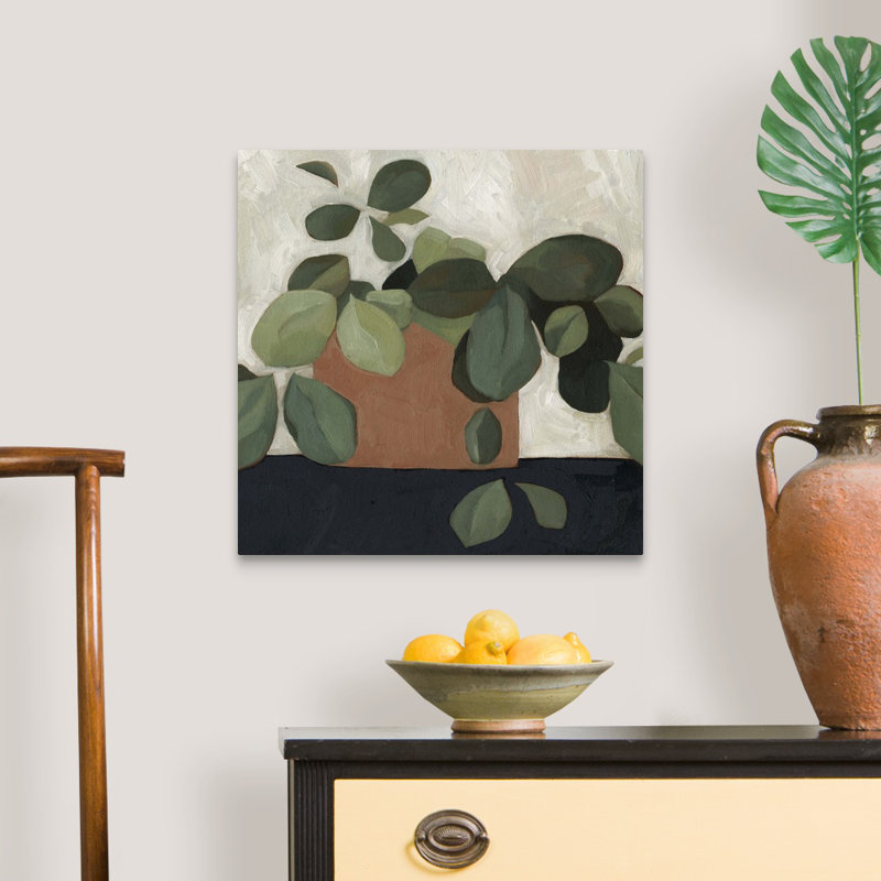 Jade Hoya I, art mural sur toile, Toile tendue, H 20 po x l 20 po
