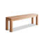 Banc en bois massif Burlywood-1699691022