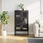 Highboard 68X39x123 Cm Steel-1387111809