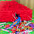 Fax Potato - Pinatas Watermelon Cardboard Pinata, Stick and Blindfold Set - W42cm x D9cm x H36cm - Red
