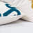 Appliqued Cotton Outdoor Throw Pillow-1989984431