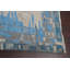 Tapis oriental abstrait noué à la main 8 x 10