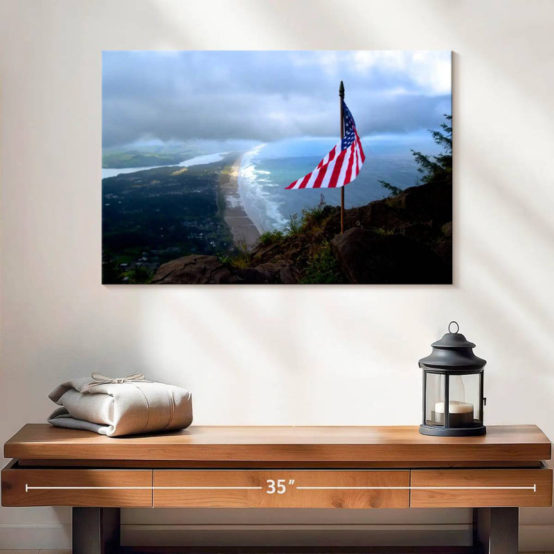 Drapeau des États-Unis Gillard Coastal Neahkahnie, H 16 po x l 24 po