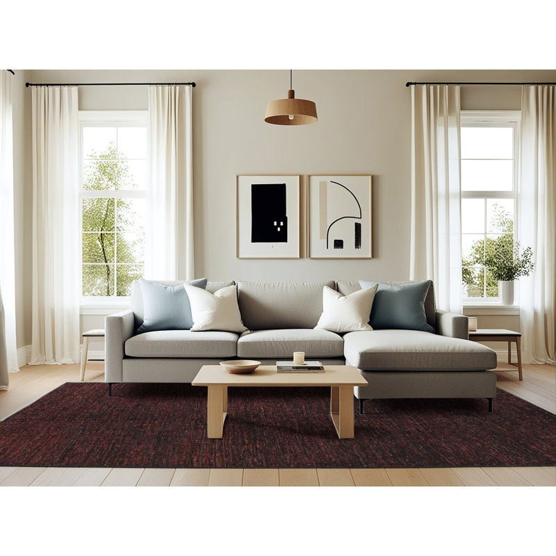 Tapis abstrait moderne 4282, Rectangle 6 pi x 9 pi