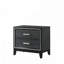 Table de chevet noire-545368031