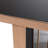 Sighrith Rectangular Glass Top Dining Table