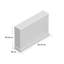 Raby Suncrest 121.5cm W White Fireplace