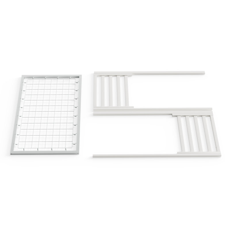 Ensemble de conversion pour lit de bébé double, Blanc