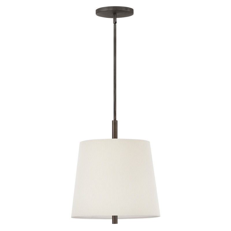 Grand luminaire suspendu Hinkley Clive, Bronze ardoise