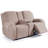  Harriet Box Cushion Recliner Loveseat Covers with Console, Stretch Anti-Slip Reclining Slipcover for 2 Cushion Couch with Pockets-1786455794