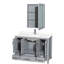 Sheffield 48" Freestanding Single Bathroom Vanity with Quartz Top with Medicine Cabinet-104556046-104587231-197617650