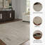 Tapis 7 pi 10 po x 10 pi Bray-143252500