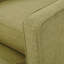 Tissu rembourré en tissu avec fauteuil inclinable Mid-Century moderne avec fonction inclinable Canapé simple à dossier inclinable avec fonction de siège inclinable Canapé rembourré avec coussin de siège plus épais avec pieds en bois-822456261