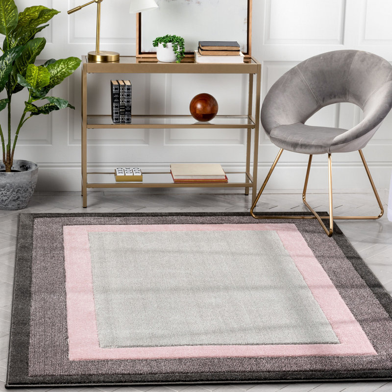 Astrid Geometric Synthetic Area Rug, Rectangle 160 x 220 cm