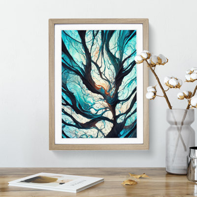 Branches of a Tree Abstract No.4 - Wall Art