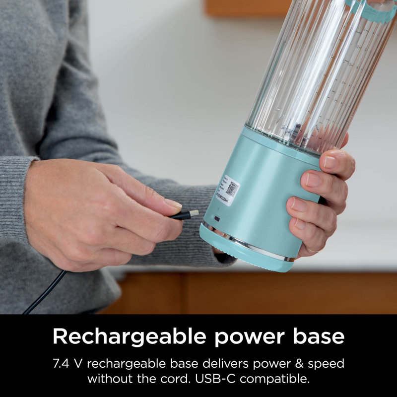 Ninja Blast Portable Blender, Tinted Aqua