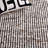 Rynesha Flat Weave Wool/Jute Striped Rug in Ivory/Black-229920661