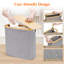 Rangement pour papier hygiénique, panier à papier hygiénique en bambou avec couvercle et poignée, support de papier hygiénique autoportant, accessoires de rangement pour armoire de salle de bain-1076350923-1076350926
