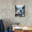 Toile épique «White Wolf Parmi La Glace» par Momart-106419546