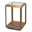 Table de bout en verre Gilbert