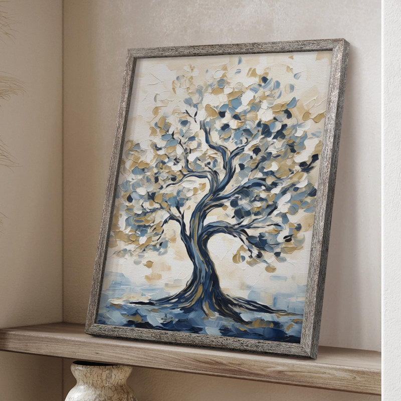 «LANDSCAPES Series CLxxxiv», reproduction encadrée - bois massif, H 15 po x l 12 po