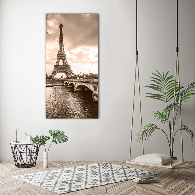 Eiffel Tower Paris - Wrapped Canvas Print