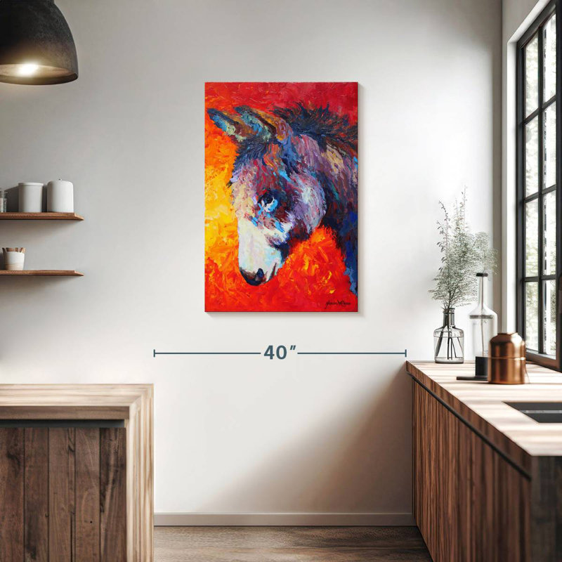 Brampt Donkey II, 36" H x 24" W
