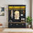 Elegant APP-Controlled LED Hall Tree with Roman Column Design and Smart Storage Bench - White-1050829128
