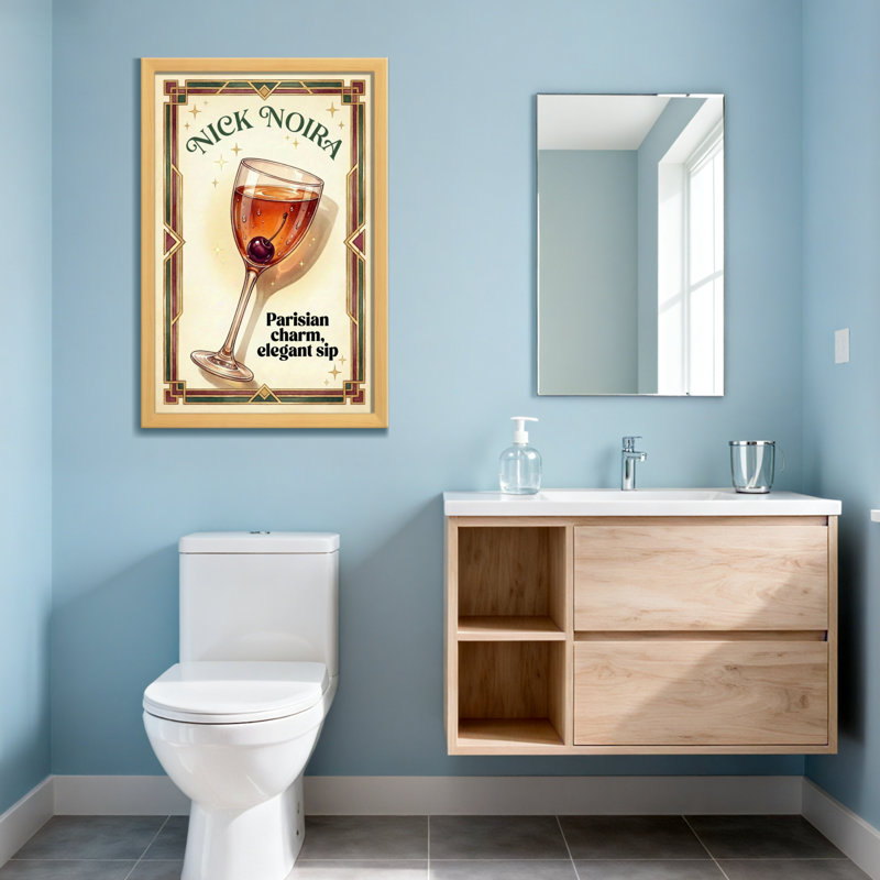«Food & Beverage», Nick Noira, impression d'art sur cocktail, H 18 po x l 12 po, Toile tendue, Ne s’applique pas