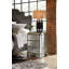 Arabella Mirrored Three-Drawer Nightstand