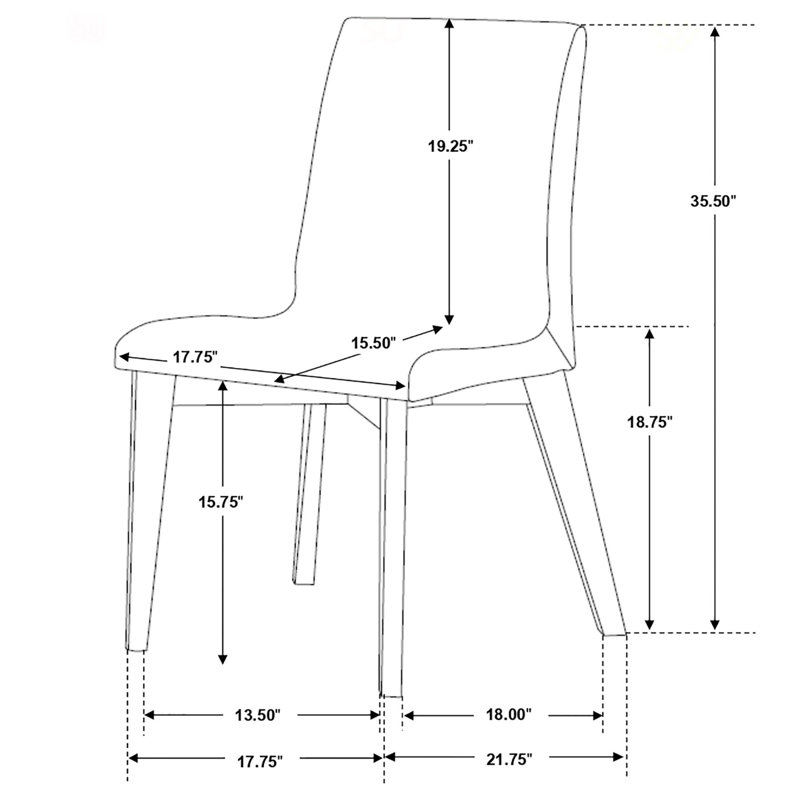 Ensemble de table de salle à manger de style Mid-Century moderne 7 pièces avec finition en noyer naturel et papillon pour des réunions élégantes