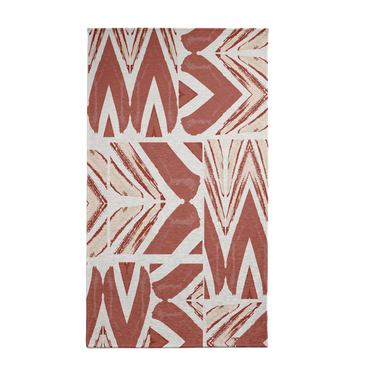 Safari Chenille Abstract Indoor Rug