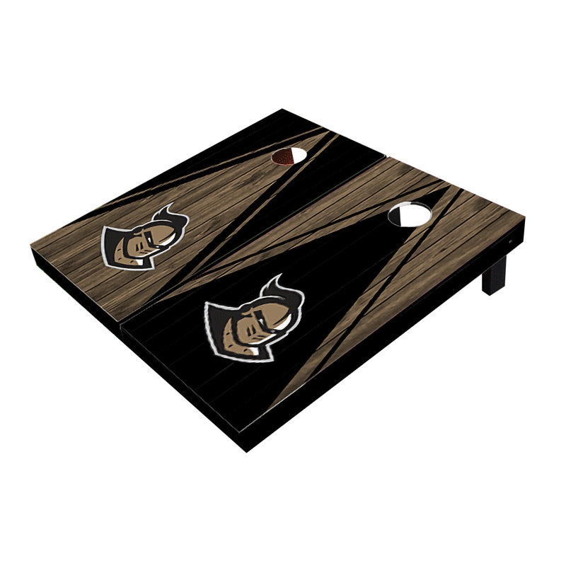Panneaux de cornhole triangulaires 2 pi x 3 pi Golden Knights UCF, Alternance