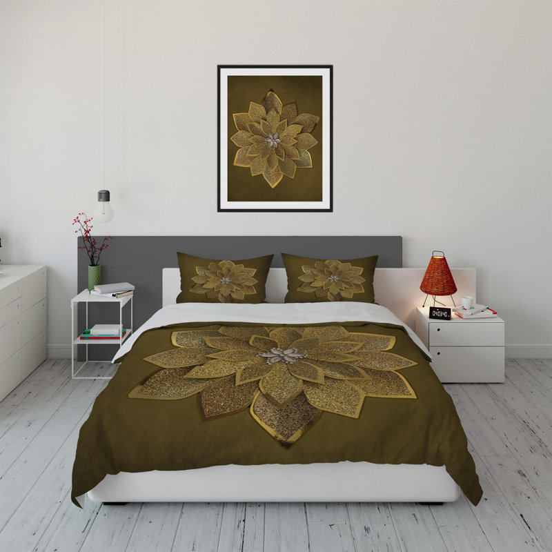Comforter Kathy Redmond Art #2, King Microfiber + 2 King Pillowcases