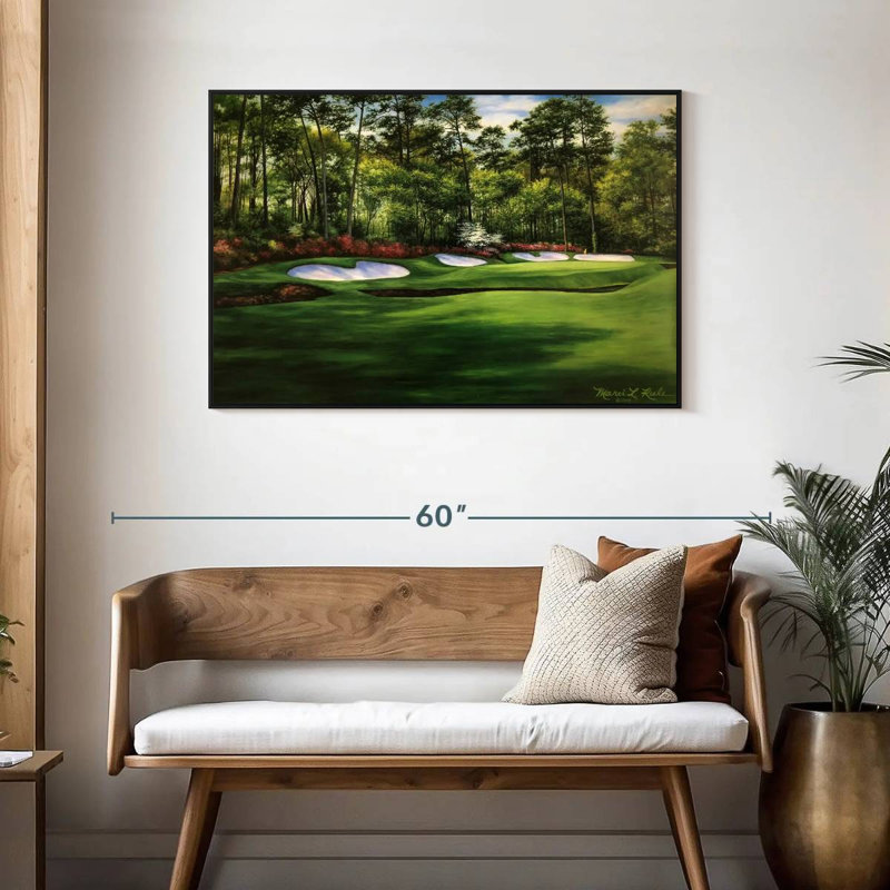 Sirci Augusta National 13th Hole I, H 29 po x l 43 po