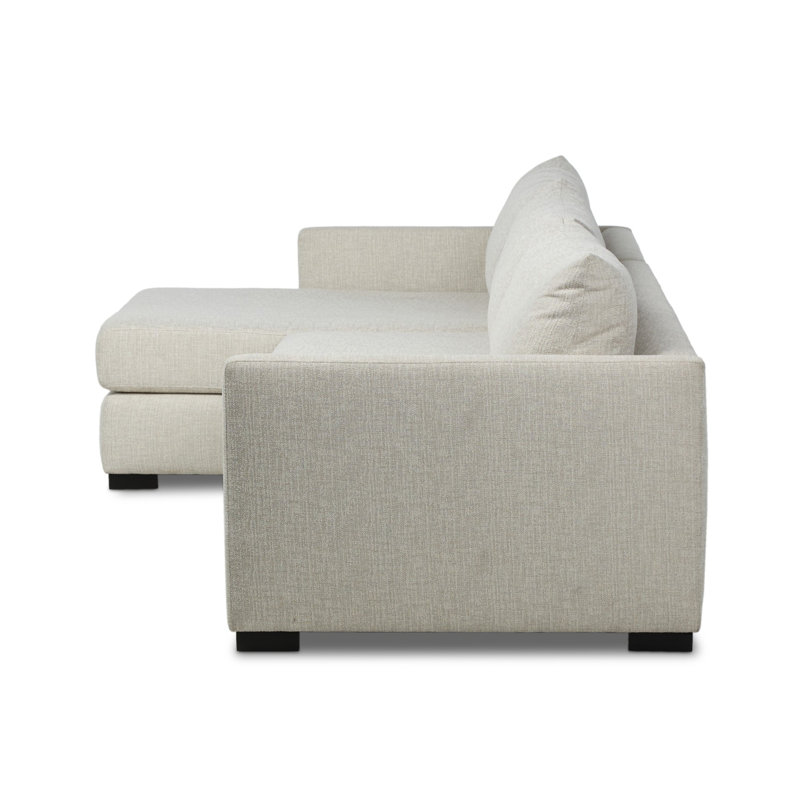 Wickham Chaise Sectional, 35" H x 126.5" W x 61" D, Left Arm Facing