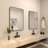 Cosy 24 in. W x 36 in. H Rectangular Modern Framed Wall Bathroom Vanity Mirror in Matte Black-179179713-179857958