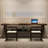 Walnut Rectangular Solid Wood desk-109518508