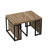 Modern Extendable Dining Table,Seats 2-10 People-958168466-958168464