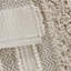Tapis de bain tissé à rayures texturées 20 po x 32 po