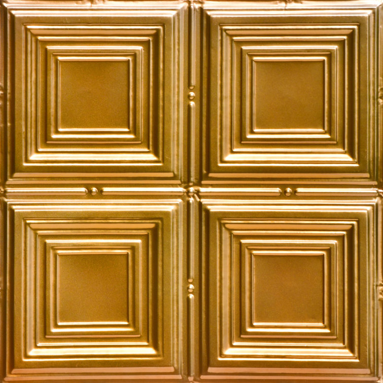 Cubism 2 ft. x 2 ft. Drop-in Tin Ceiling Tile