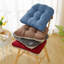 2 coussins de chaise capitonnés en lin et coton doux et confortables-131645492