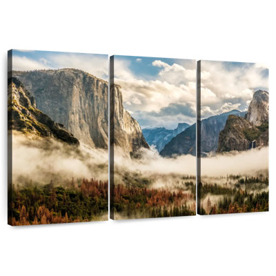 Alvord Misty Yosemite Valley