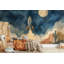 Papier peint Starry Night Rocket Desert-1804306890-1804306892