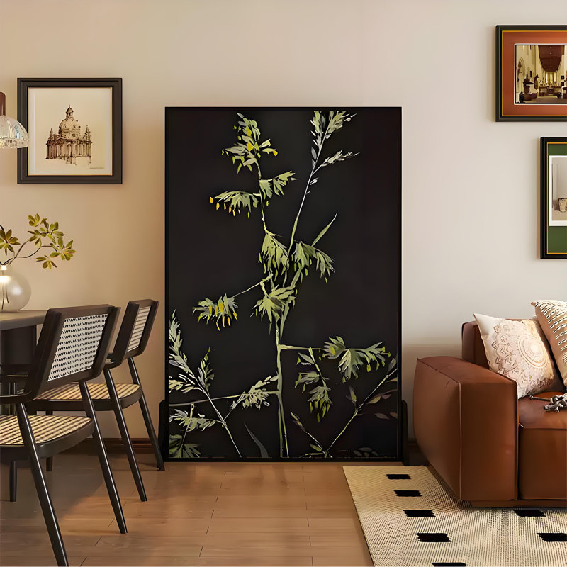 Écran vert botanique, H 70,87 po x l 47,24 po x P 1,57 po
