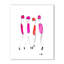 Four In Fuchsia Print by Chauncey Jacks-130446365-130446371-130446372