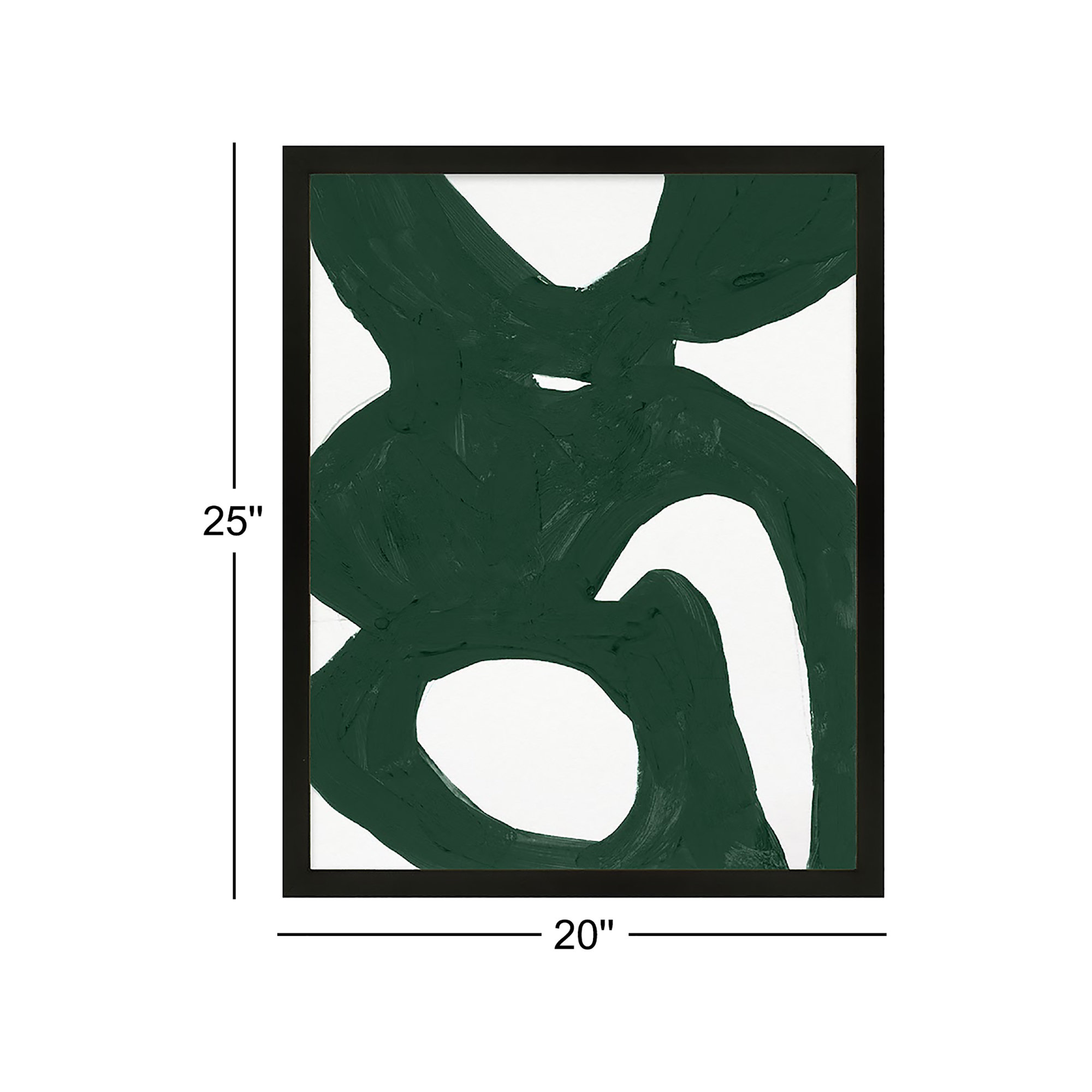 Harmony by Andrea Stokes, 25" H x 20" W, Black Framed