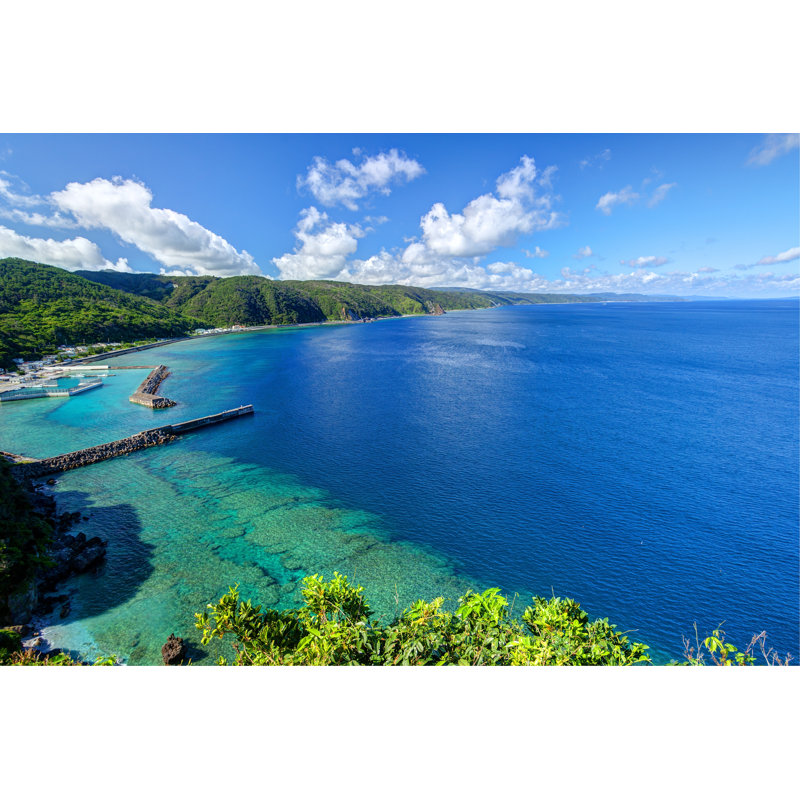 The Beautiful Sea - Wrapped Canvas Print, 51cm H x 76cm W x 3.8cm D