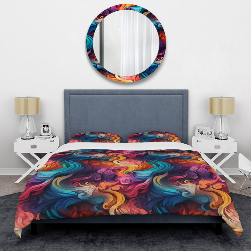 Literie Popart, Housse de couette simple + 1 taie décorative stan